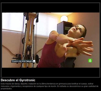 Video La sexta TV - GYROTONIC ®